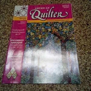 American Quilter Magazine Spring 2004 Quilting Quilts Applique Mandalas Wedgwood
